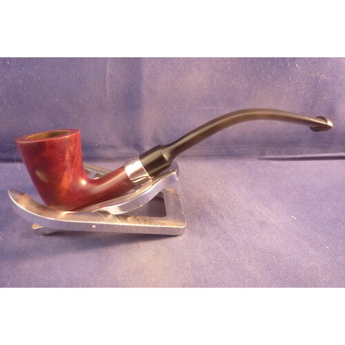 Pipe Peterson Speciality Smooth Nickel Mounted Calabash 