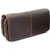 Guy Janot Guy Janot Leather Pipe Pouch for 2 pipes Large Brown