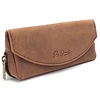 Guy Janot Guy Janot Leather Pipe Pouch for 1 pipe Scotland Red