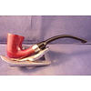 Peterson Pipe Peterson Speciality Smooth Nickel Mounted Calabash