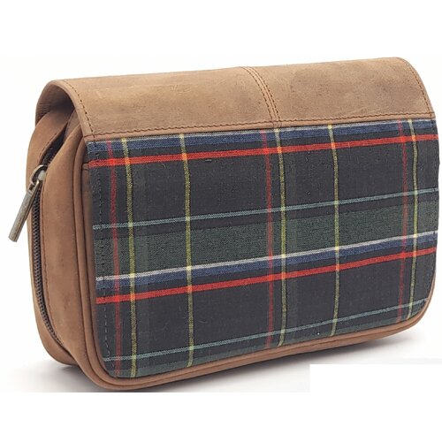 Guy Janot Leather Pipe Pouch for 3 pipes Scotland Green 