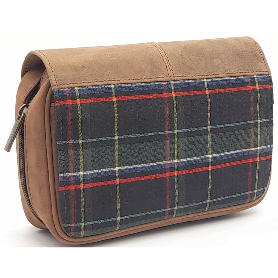 Guy Janot Leather Pipe Pouch for 4 pipes Scotland Green