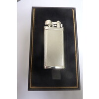 Pijpaansteker Dunhill Unique Barley Silver Plated