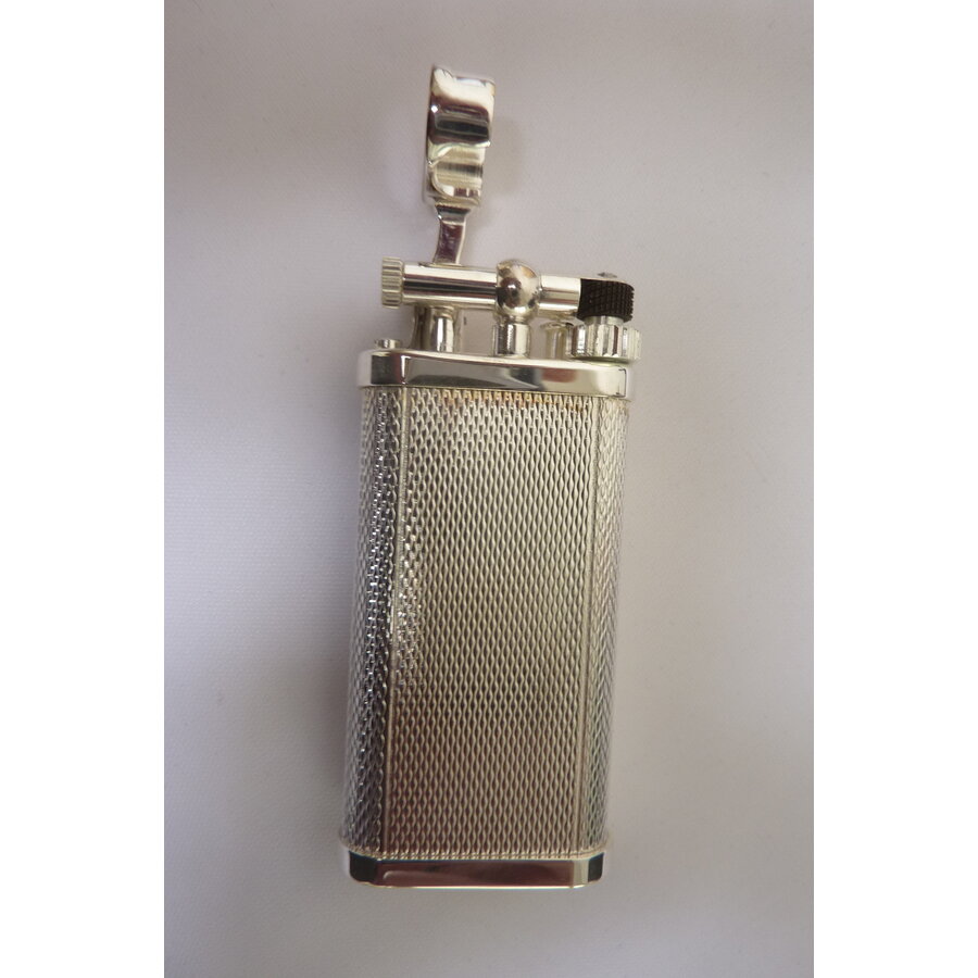 Pipe Lighter Dunhill Unique Barley Silver Plated