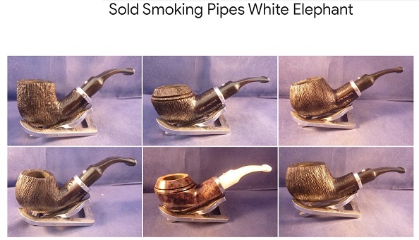 Sold Smoking Pipes White Elephant