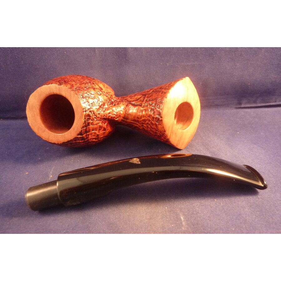 Pijp Luigi Viprati Pipe of the Year 2023 Sandblasted