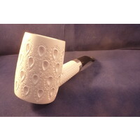 Pijp Block Meerschaum Poker Carved