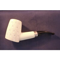 Pipe Block Meerschaum Poker Carved