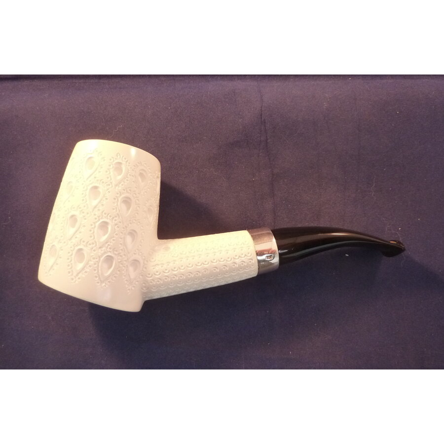 Pipe Block Meerschaum Poker Carved