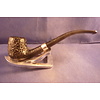 Peterson Pijp Peterson Junior Silver Mounted Bent Billiard Sand