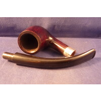 Pijp Peterson Junior Silver Mounted Bent Billiard Heritage