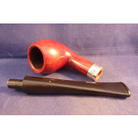 Pipe Peterson Junior Silver Mounted Pear Terracotta