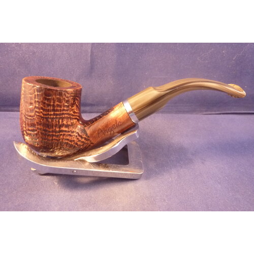 Pipe Angelo Sandblasted Brown 