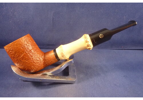 Pipe Rattray's Bamboo Billiard Sandblast Light 