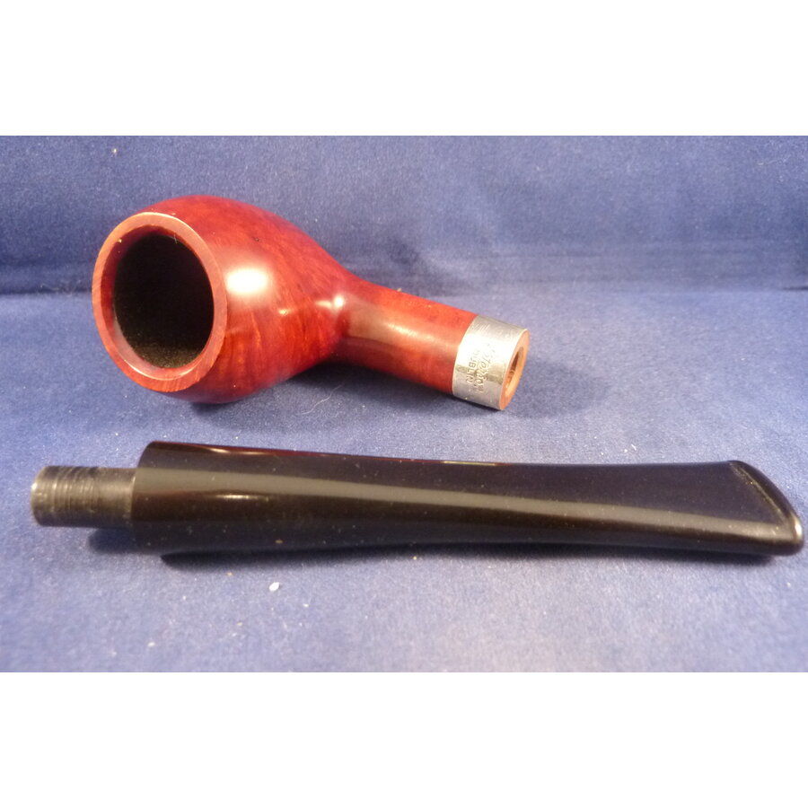 Pipe Peterson Junior Silver Mounted Pear Terracotta