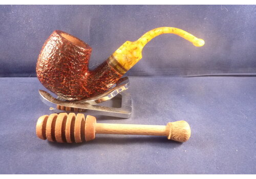 Pijp Savinelli Miele 614 Rusticated 