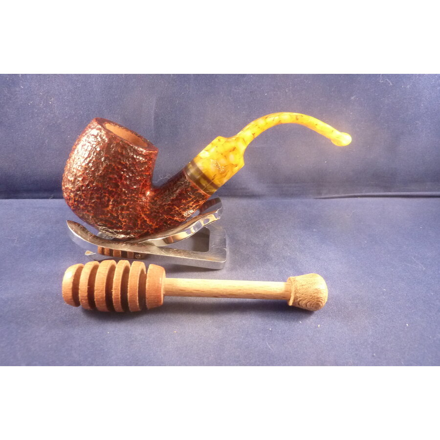 Pijp Savinelli Miele 614 Rusticated