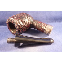 Pijp Peterson House Pipe Rusticated Billiard
