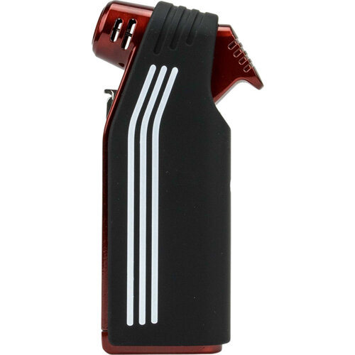 Pijpaansteker Jean-Claude Cardiff Red Black 