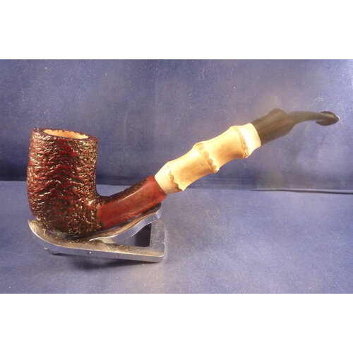 Pijp Mastro Geppetto Rusticated with Bamboo 
