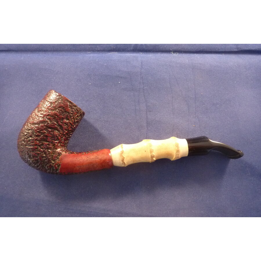Pijp Mastro Geppetto Rusticated with Bamboo