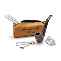 Pijp Molina Beginner Set Burgundy Bent