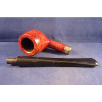 Pipe Peterson Junior Silver Mounted Apple Terracotta