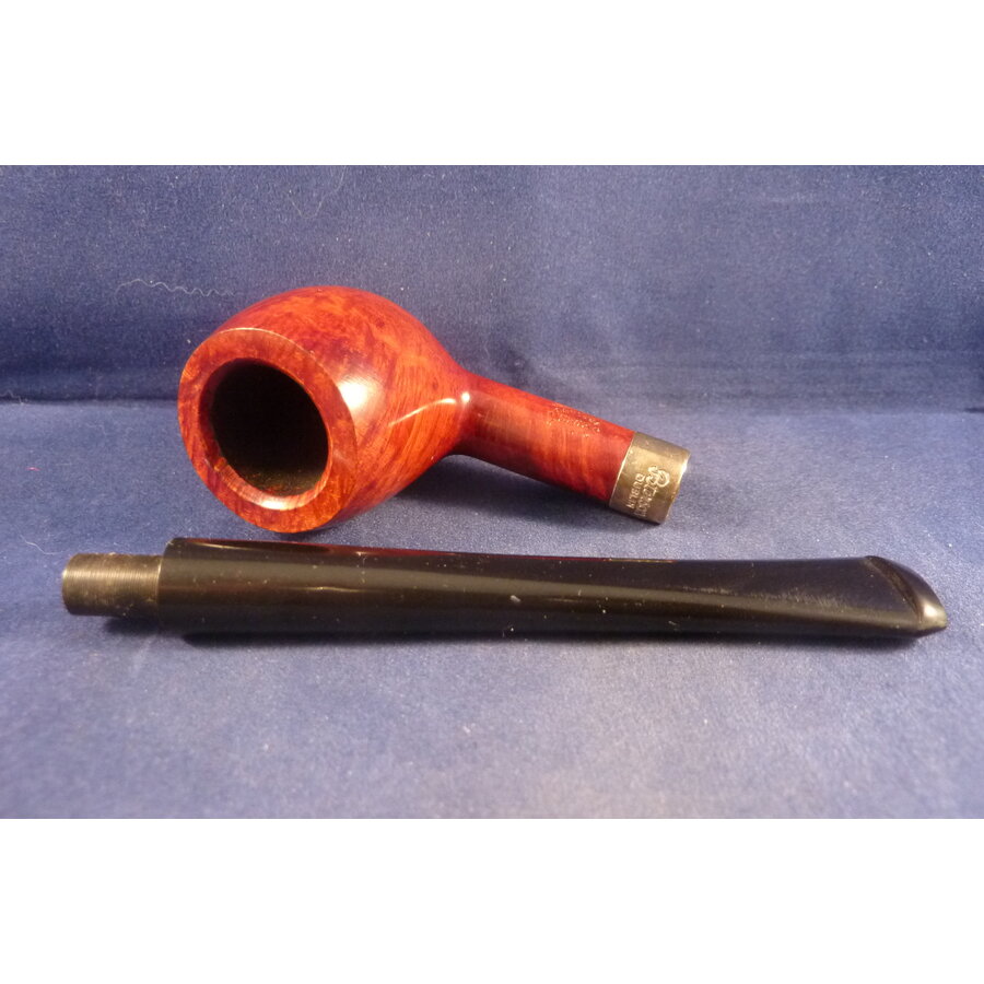 Pipe Peterson Junior Silver Mounted Apple Terracotta