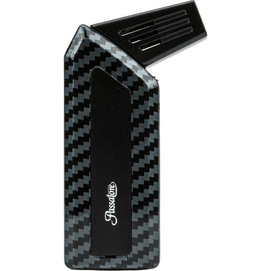 Pipe Lighter Passatore Peter Carbon/Black