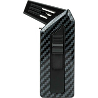 Pipe Lighter Passatore Peter Carbon/Black