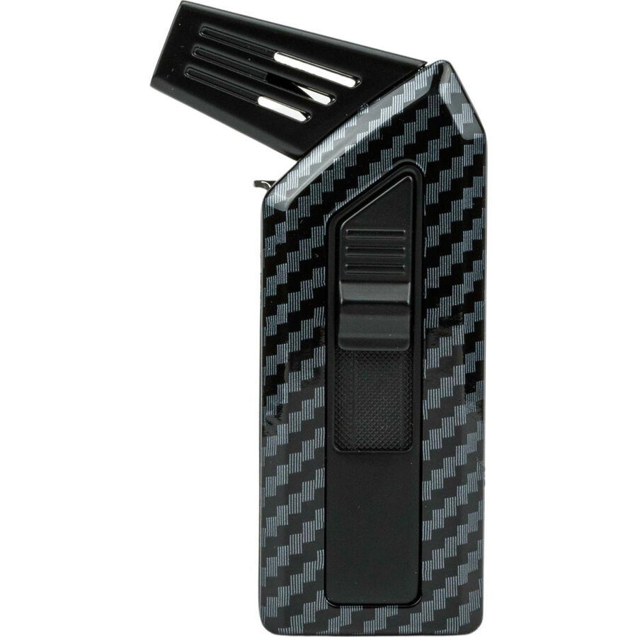 Pipe Lighter Passatore Peter Carbon/Black