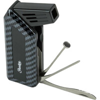 Pijpaansteker Passatore Peter Carbon/Black