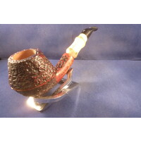 Pipe Mastro Geppetto Rusticated with Bamboo
