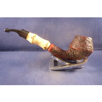 Pijp Mastro Geppetto Rusticated with Bamboo