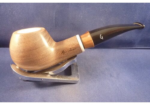 Pijp Giordano Estate Walnut  14771 Meerschaum Inlay 