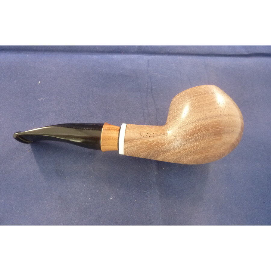 Pijp Giordano Estate Walnut  14771 Meerschaum Inlay