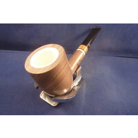 Pipe Giordano Estate Walnut 14770 Meerschaum Inlay