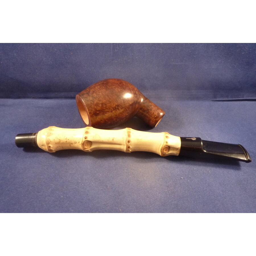 Pipe Mastro Geppetto Liscia 2 with Bamboo