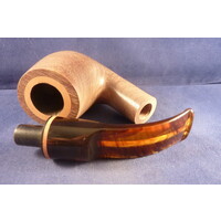 Pipe Giordano Estate Walnut 14783 Briar Inlay