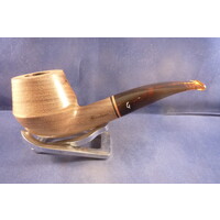 Pipe Giordano Estate Walnut 14784 Briar Inlay