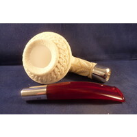 Pijp Altinay Meerschaum Carved Calabash Spigot