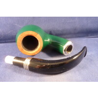 Pipe Big Ben Silver Shadow 200 Green Polish