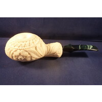 Pipe Altinay Meerschaum Carved Flake Pan