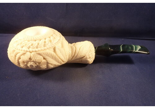Pijp Altinay Meerschaum Carved Flake Pan 