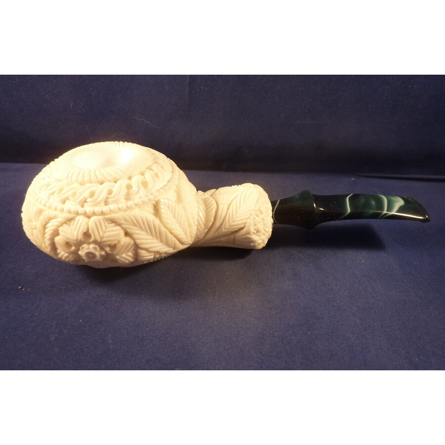 Pijp Altinay Meerschaum Carved Flake Pan