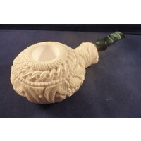 Pipe Altinay Meerschaum Carved Flake Pan