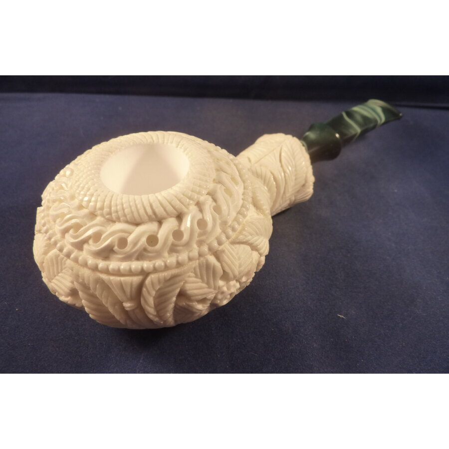 Pipe Altinay Meerschaum Carved Flake Pan