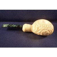 Pipe Altinay Meerschaum Carved Flake Pan