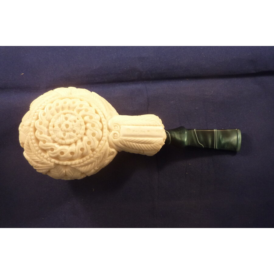 Pipe Altinay Meerschaum Carved Flake Pan