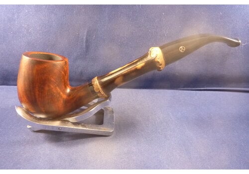 Pijp Rattray's Bamboo Bent Smooth Brown 